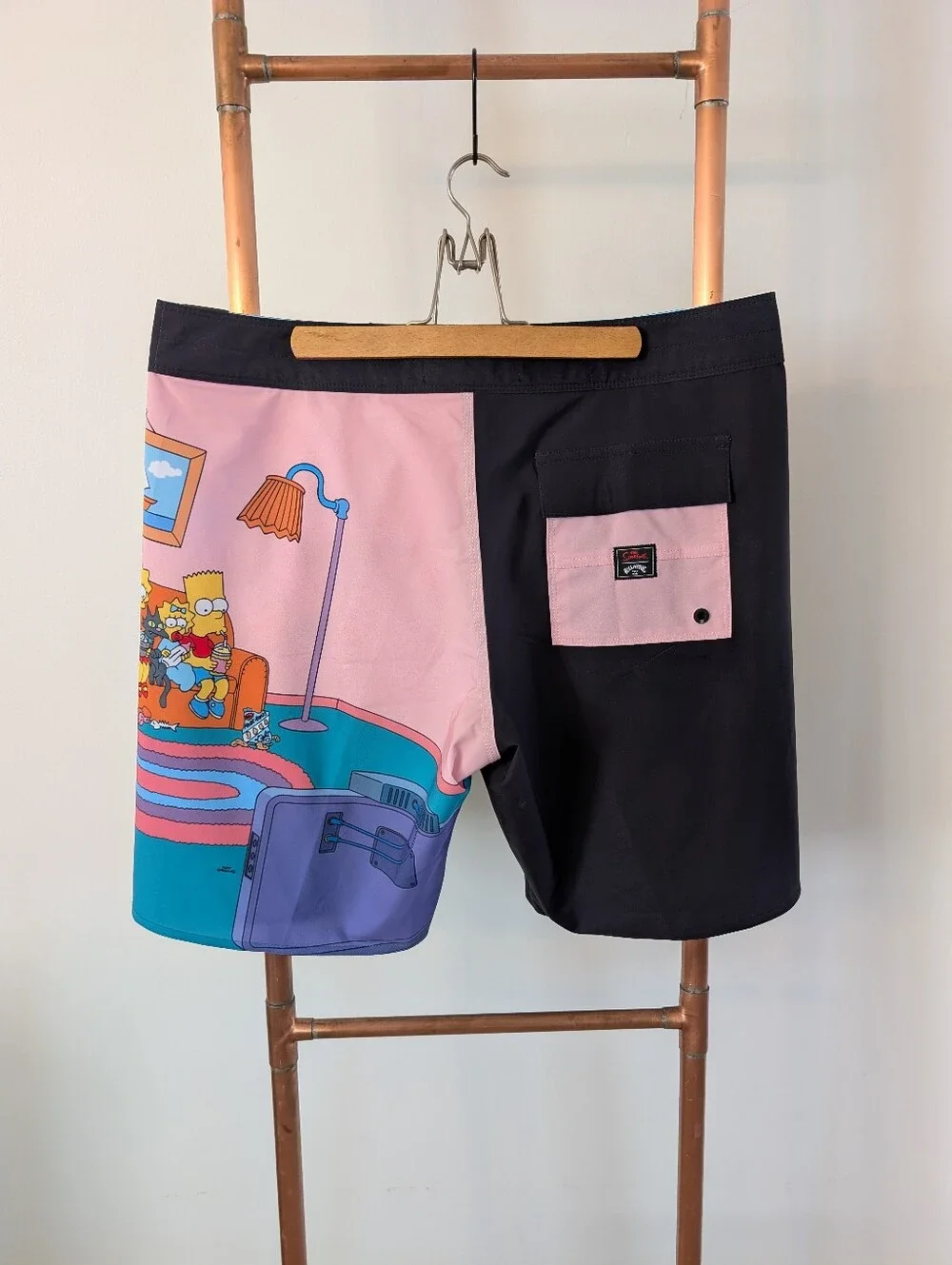 The Simpsons x Billabong "Family Couch" Pro Boardshorts *Limeted Edition* NWT - Picture 7 of 14